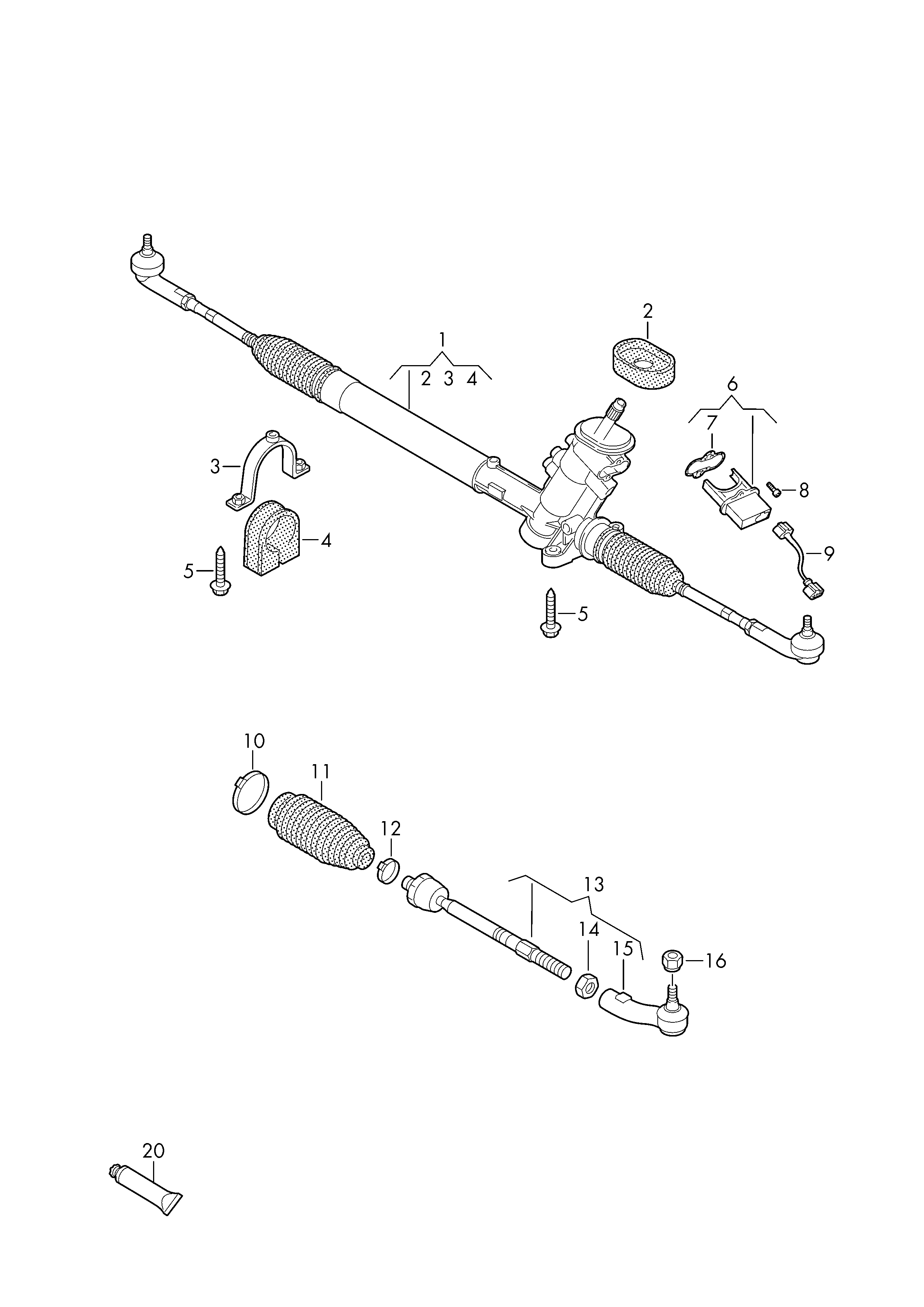 VAG 6R0 423 811 - Spurstangenkopf alexcarstop-ersatzteile.com