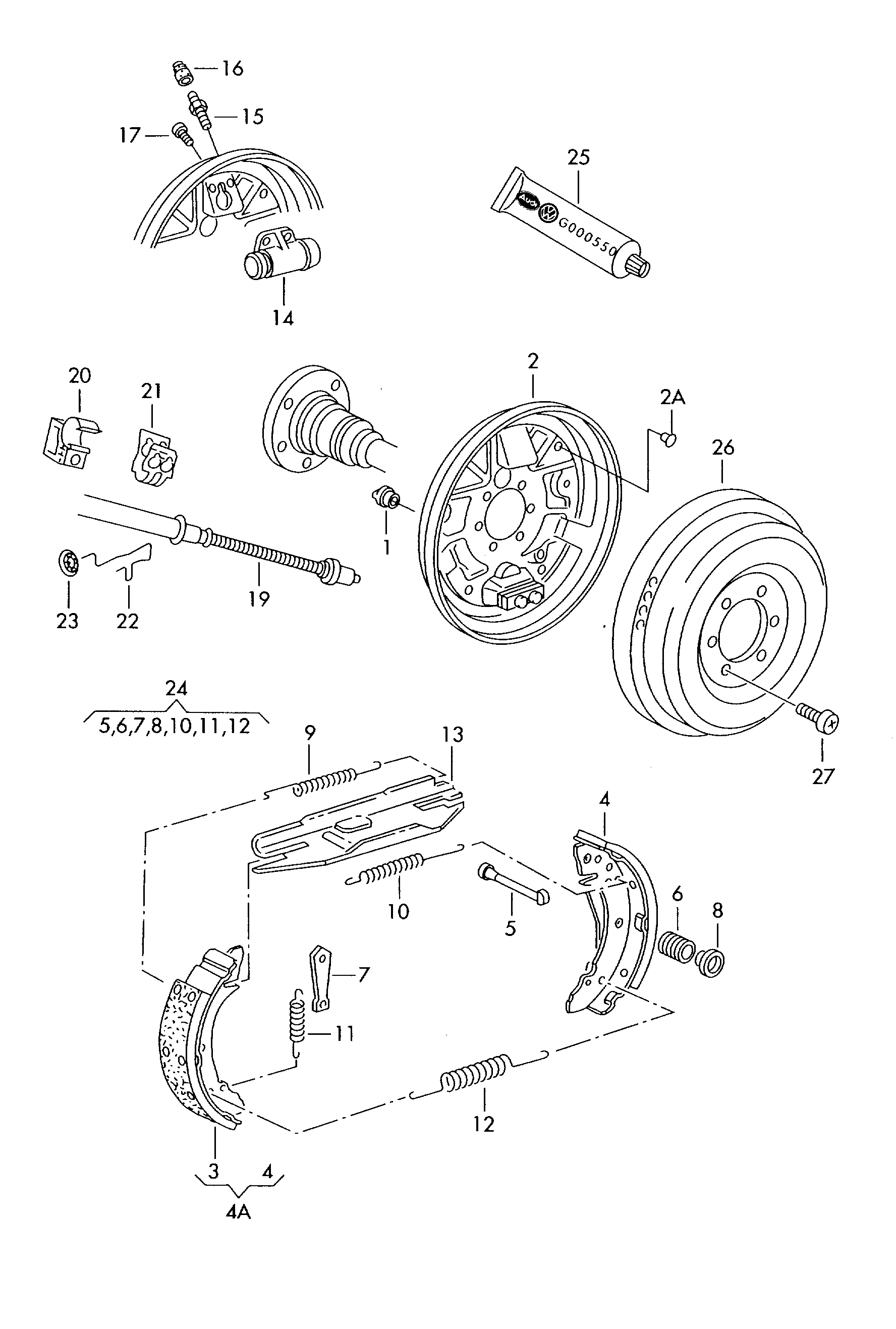 VW 1J0 611 053 - Radbremszylinder alexcarstop-ersatzteile.com