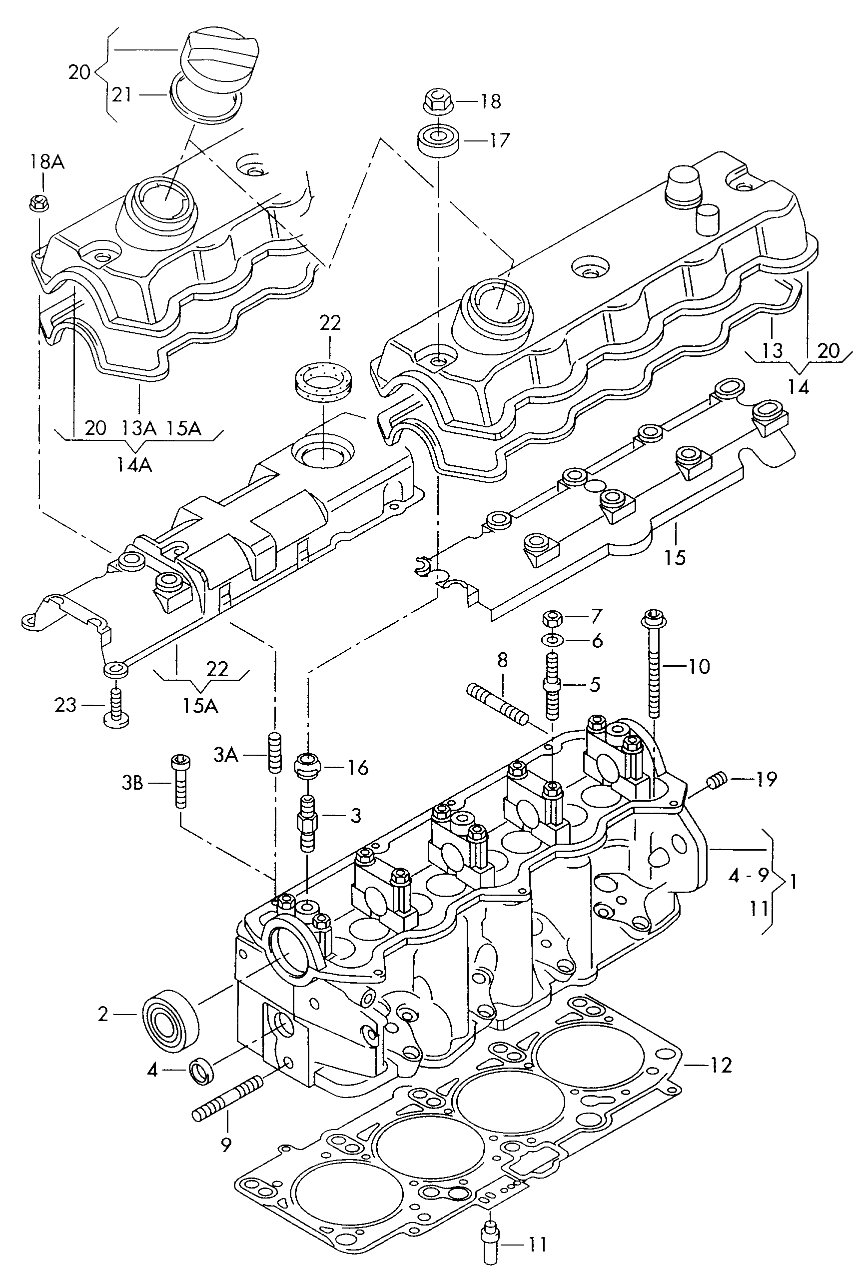 AUDI N 014 634 1 - Zahnriemensatz alexcarstop-ersatzteile.com