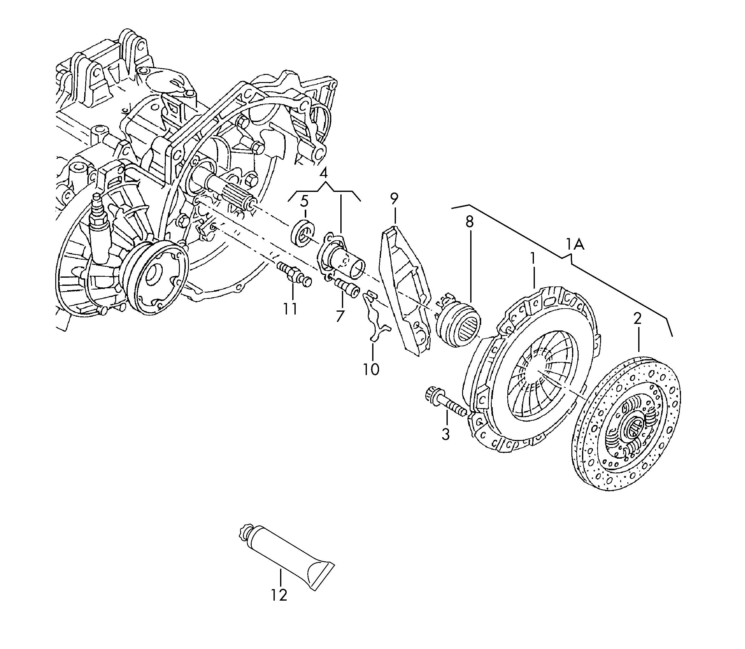 AUDI 06A 141 025 H - Kupplungssatz alexcarstop-ersatzteile.com