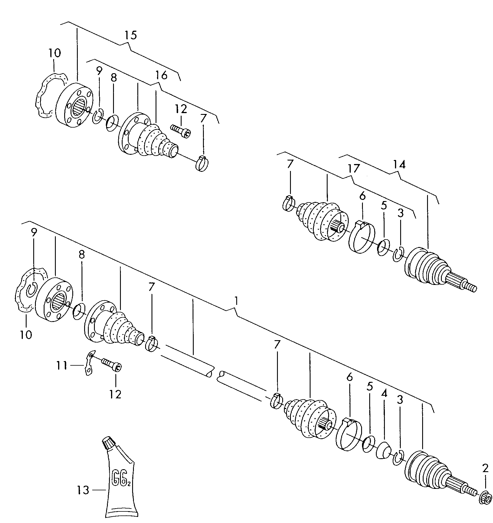 AUDI 357 498 201 A - Mutter, Achsstummel alexcarstop-ersatzteile.com