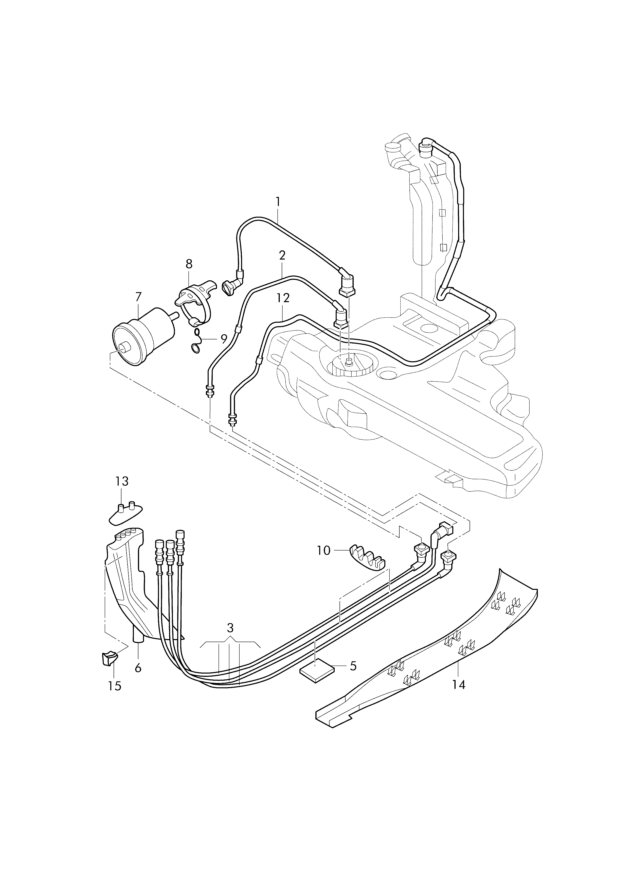 Bentley 1J0 201 511 A - Kraftstofffilter alexcarstop-ersatzteile.com