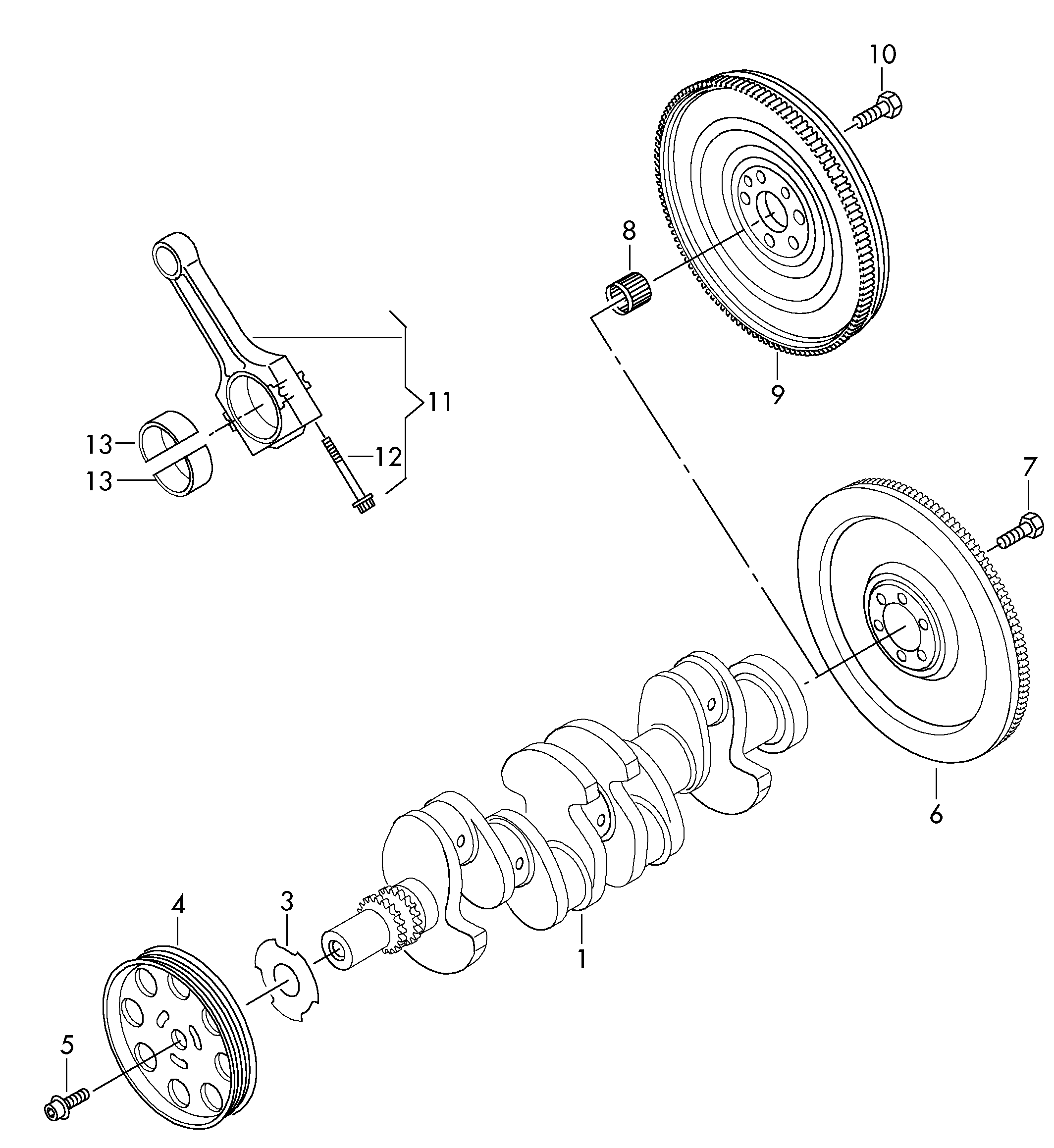 VAG 03F 105 266 - Schwungrad alexcarstop-ersatzteile.com