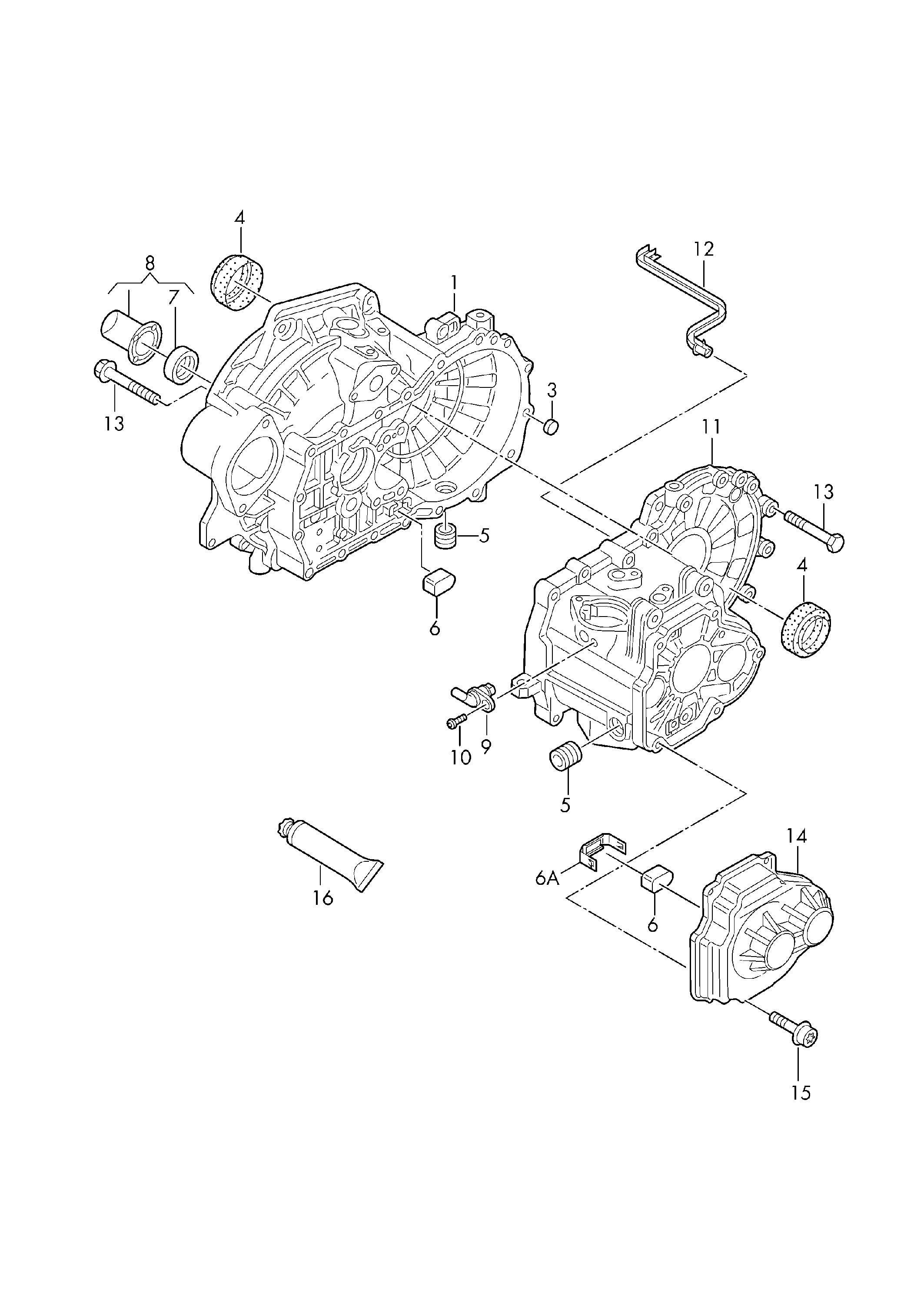 VW 02A 141 180 A - Führungshülse, Kupplung alexcarstop-ersatzteile.com