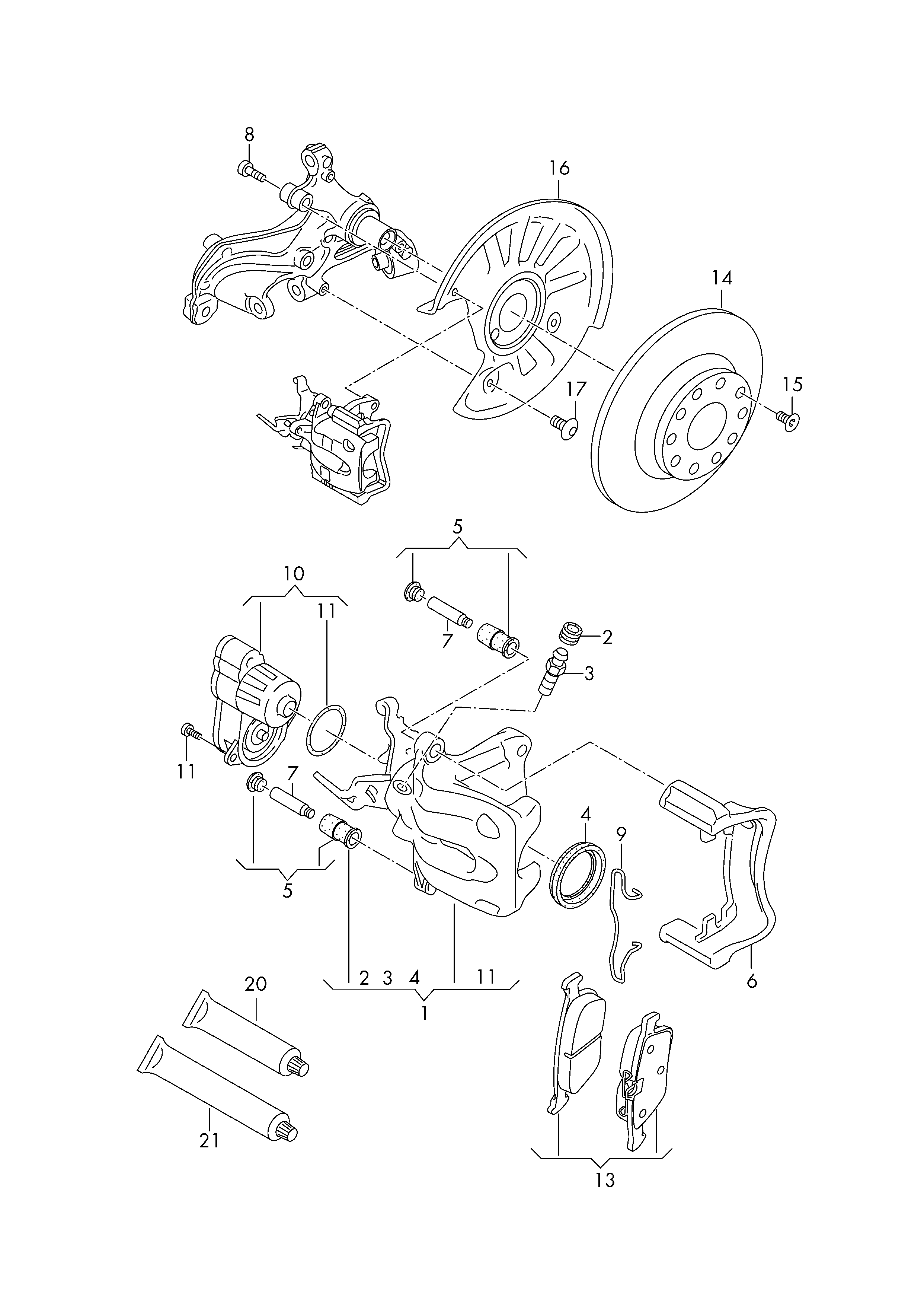 VW 3Q0615601 - Bremsscheibe alexcarstop-ersatzteile.com