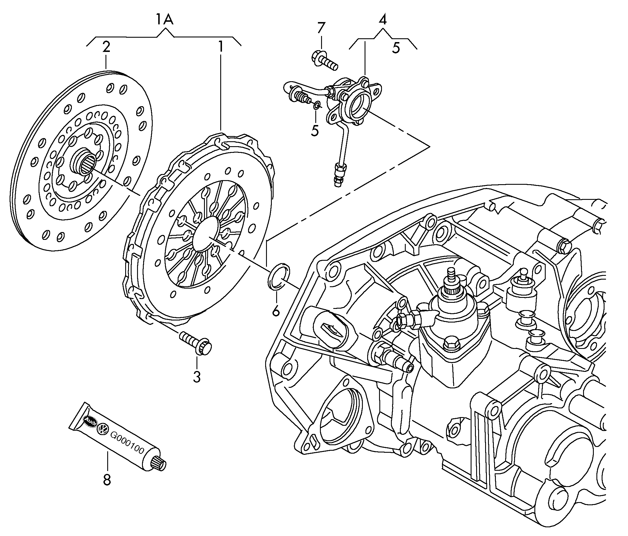 VAG 06A141031K - Kupplungssatz alexcarstop-ersatzteile.com