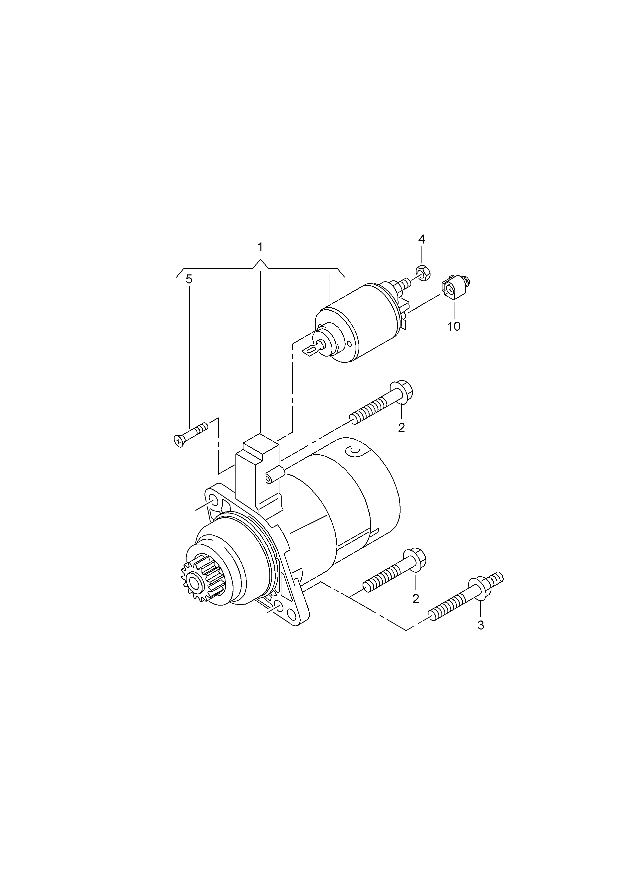 VAG 02Z 911 024H - Starter alexcarstop-ersatzteile.com