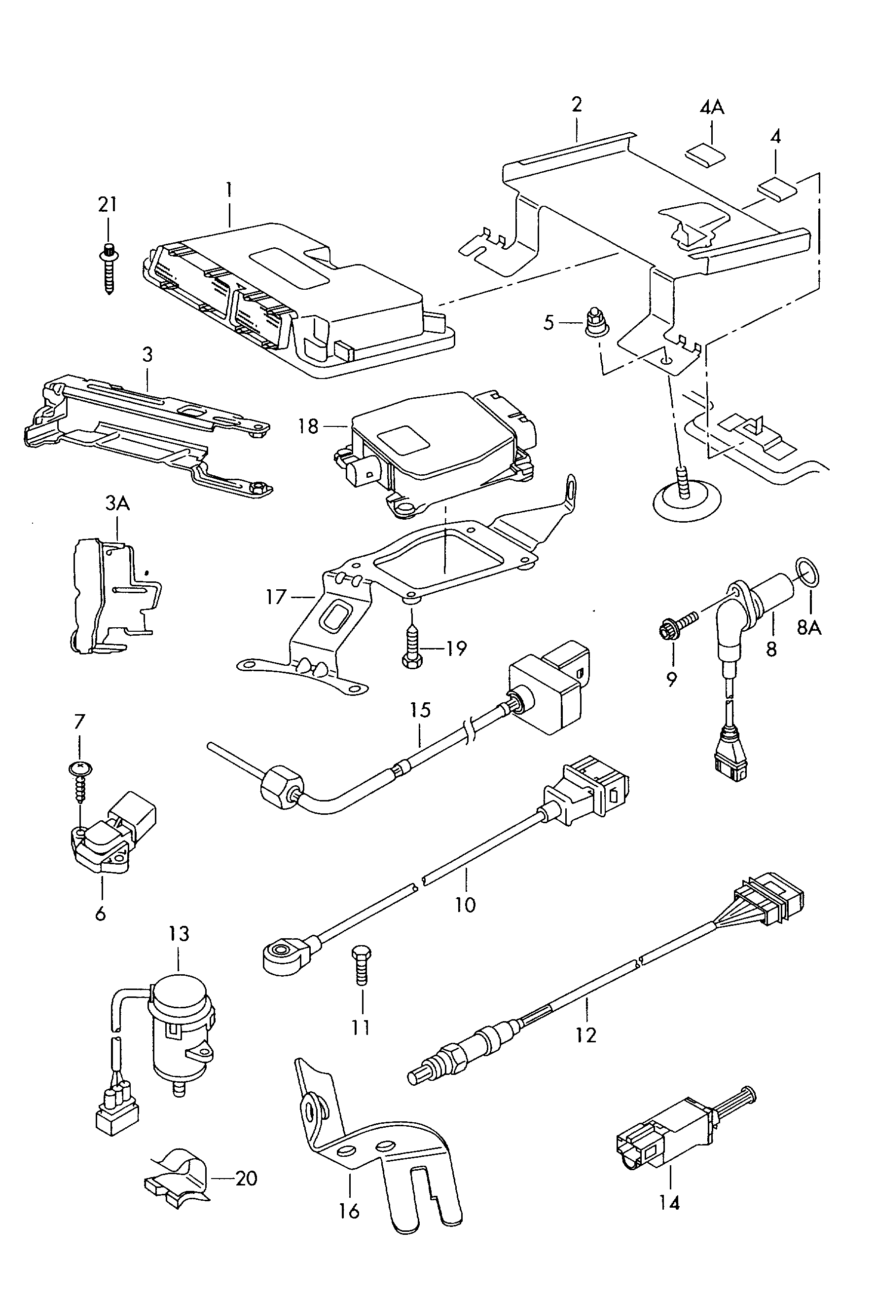 VAG 030957147S - Impulsgeber, Kurbelwelle alexcarstop-ersatzteile.com