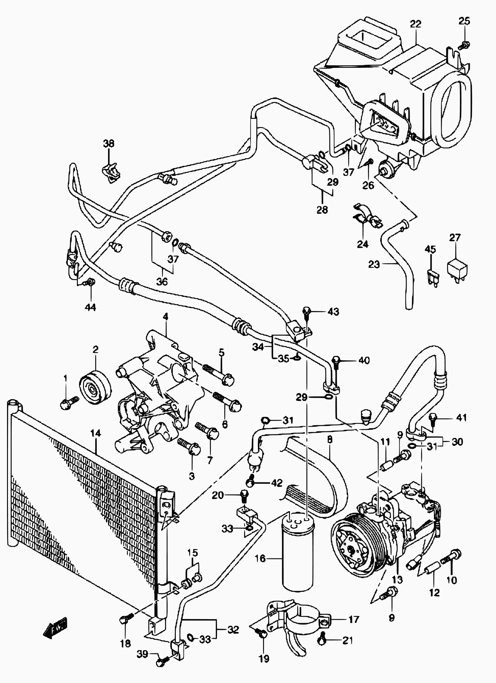 Bedford 95141-84A00 - Keilrippenriemen alexcarstop-ersatzteile.com