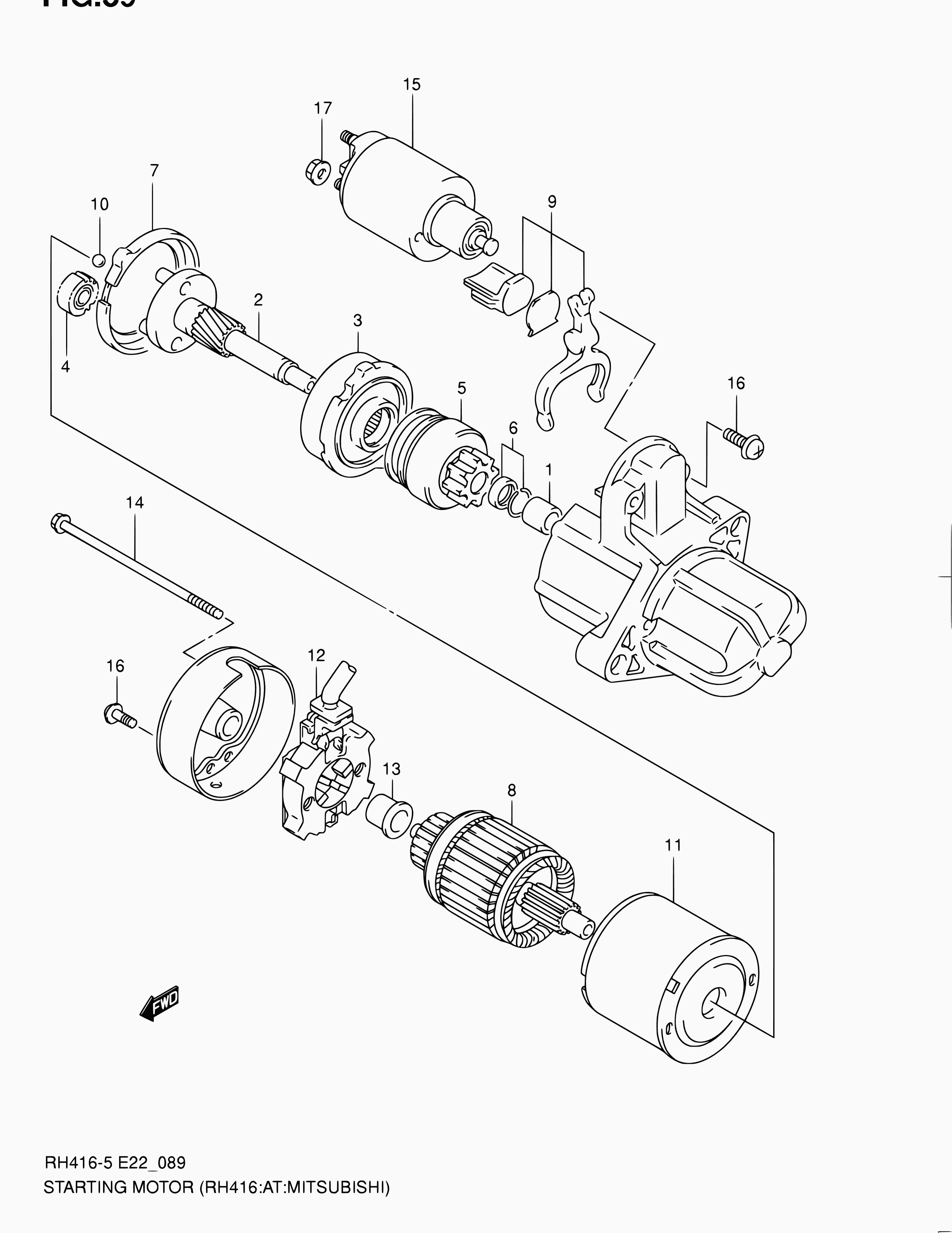 Suzuki 31320-86030 - Ritzel, Starter alexcarstop-ersatzteile.com