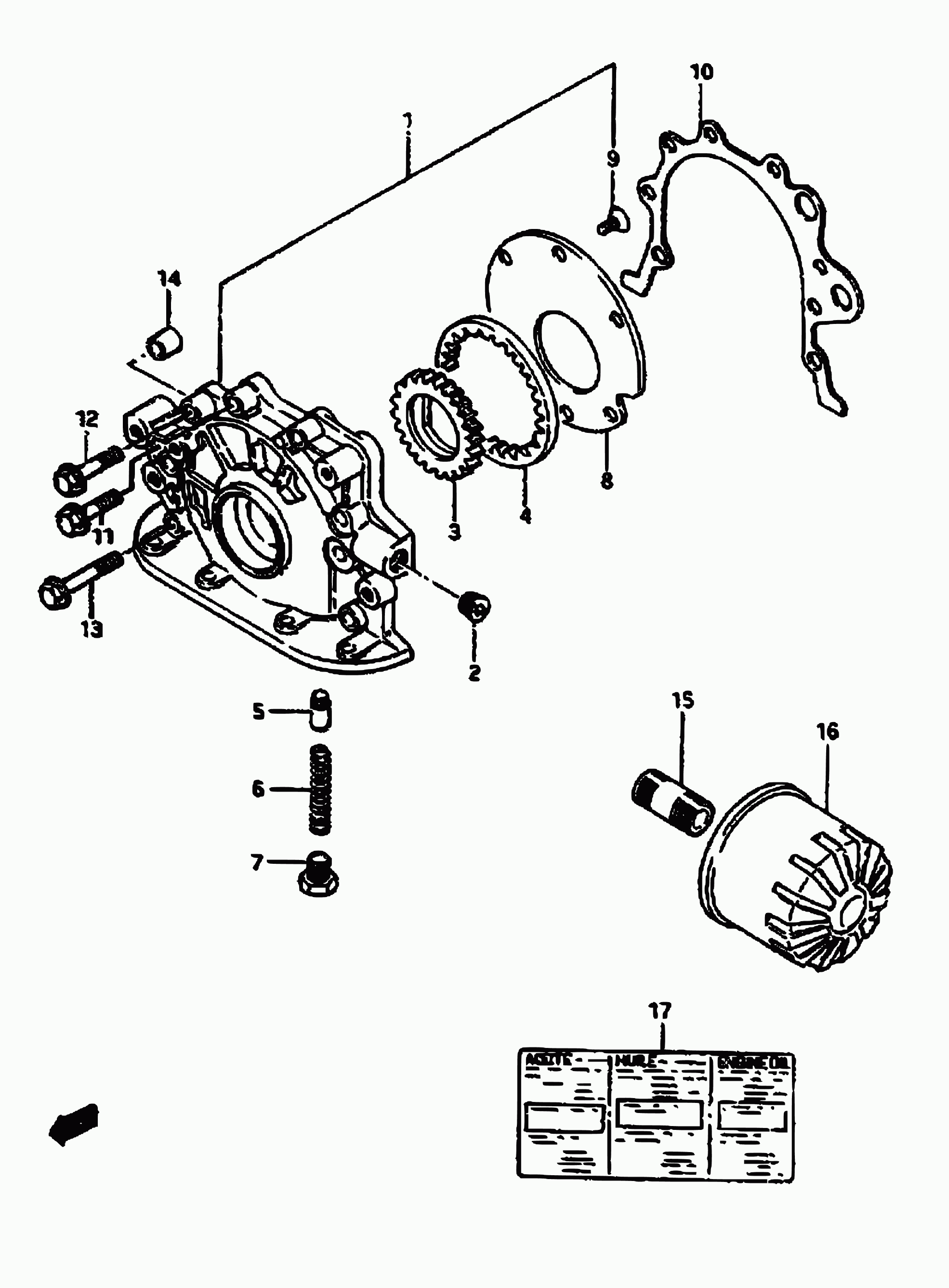 TOYOTA 16510-73001 - Ölfilter alexcarstop-ersatzteile.com