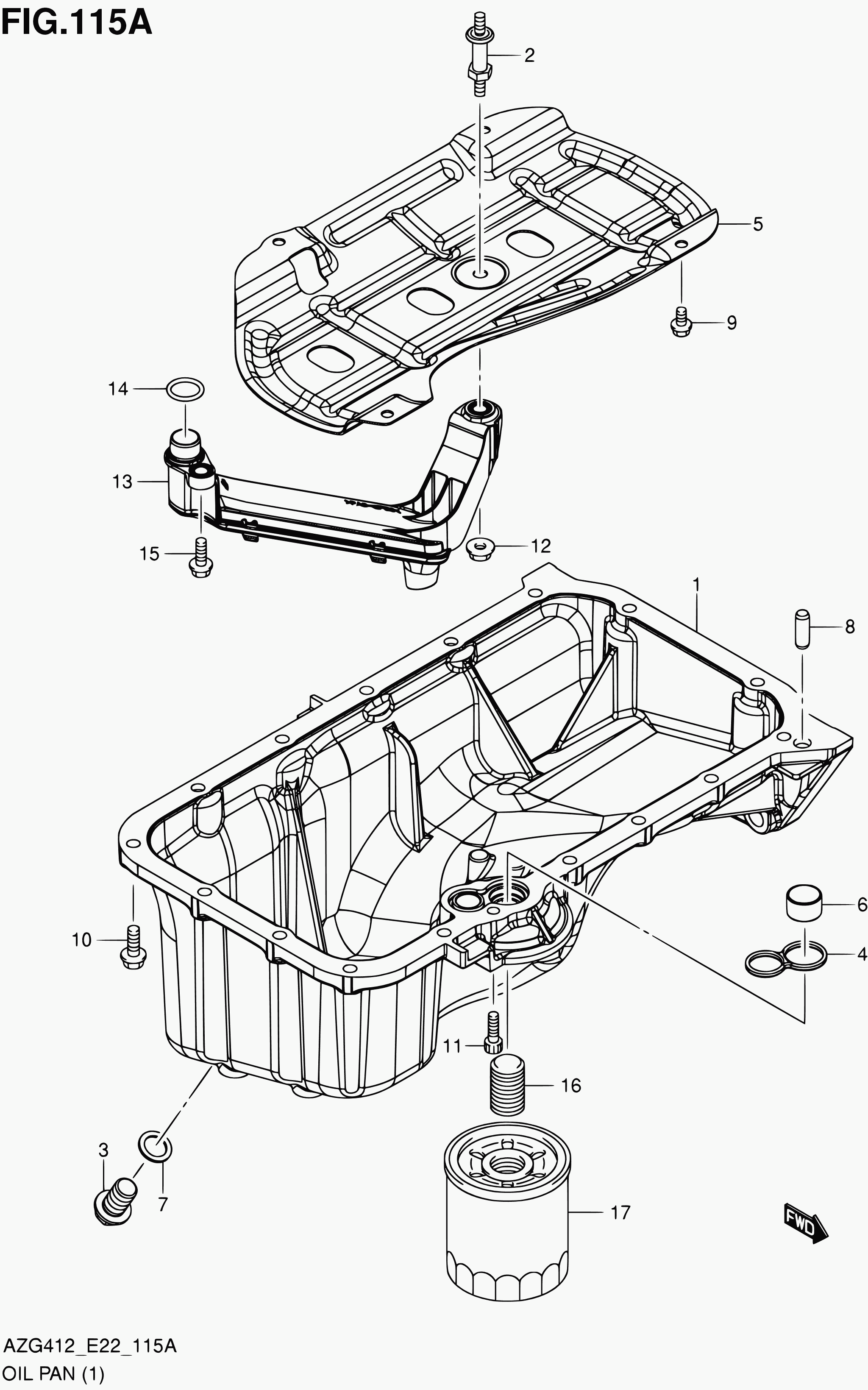 Eicher 16510-82703 - Ölfilter alexcarstop-ersatzteile.com