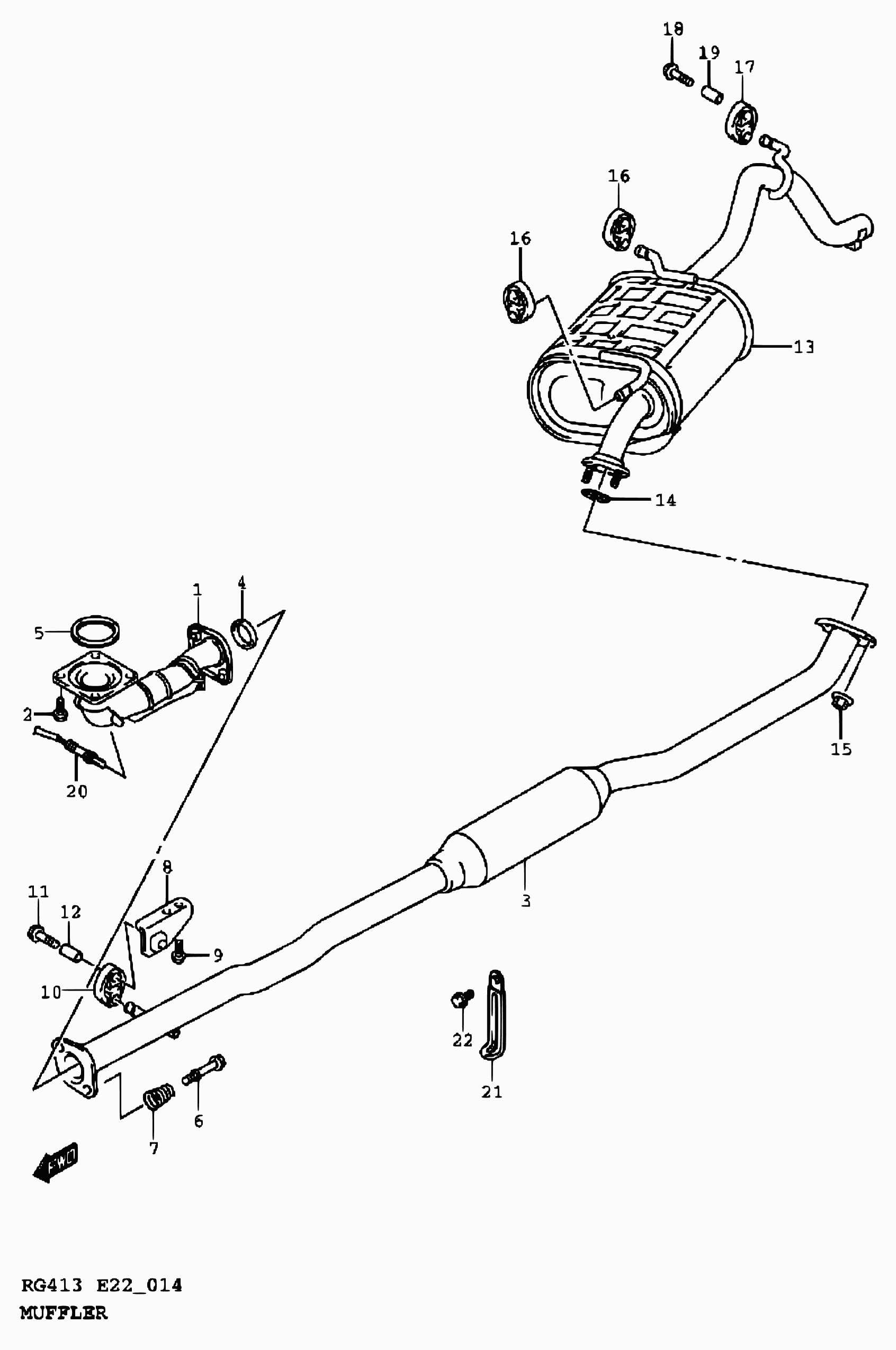 Suzuki 01550-08353 - Schraube, Abgasanlage alexcarstop-ersatzteile.com