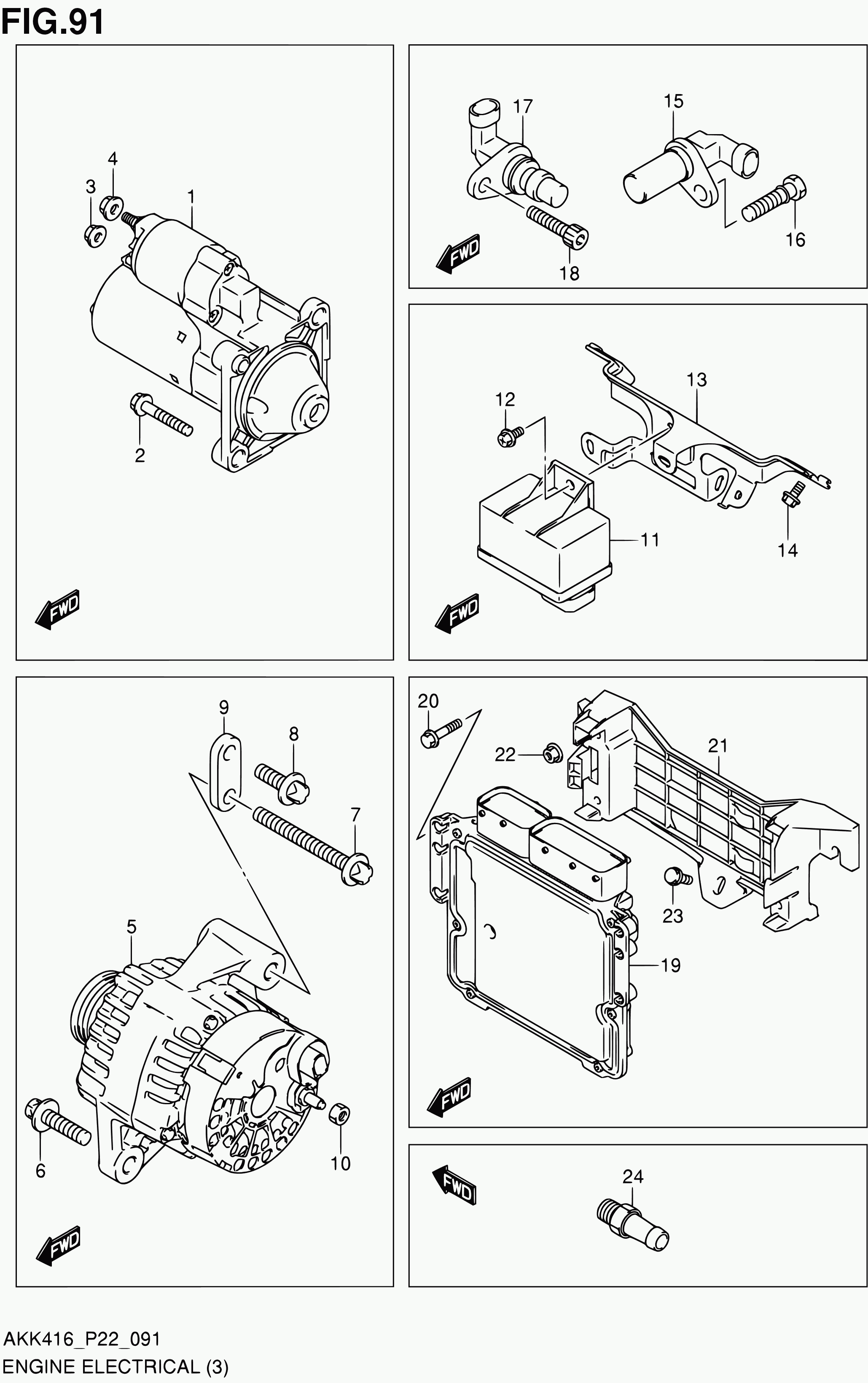 Suzuki 16582-79J50 - Sensor, Öldruck alexcarstop-ersatzteile.com