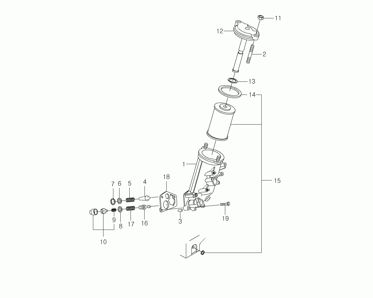 Ssangyong 6611803409 - Ölfilter alexcarstop-ersatzteile.com