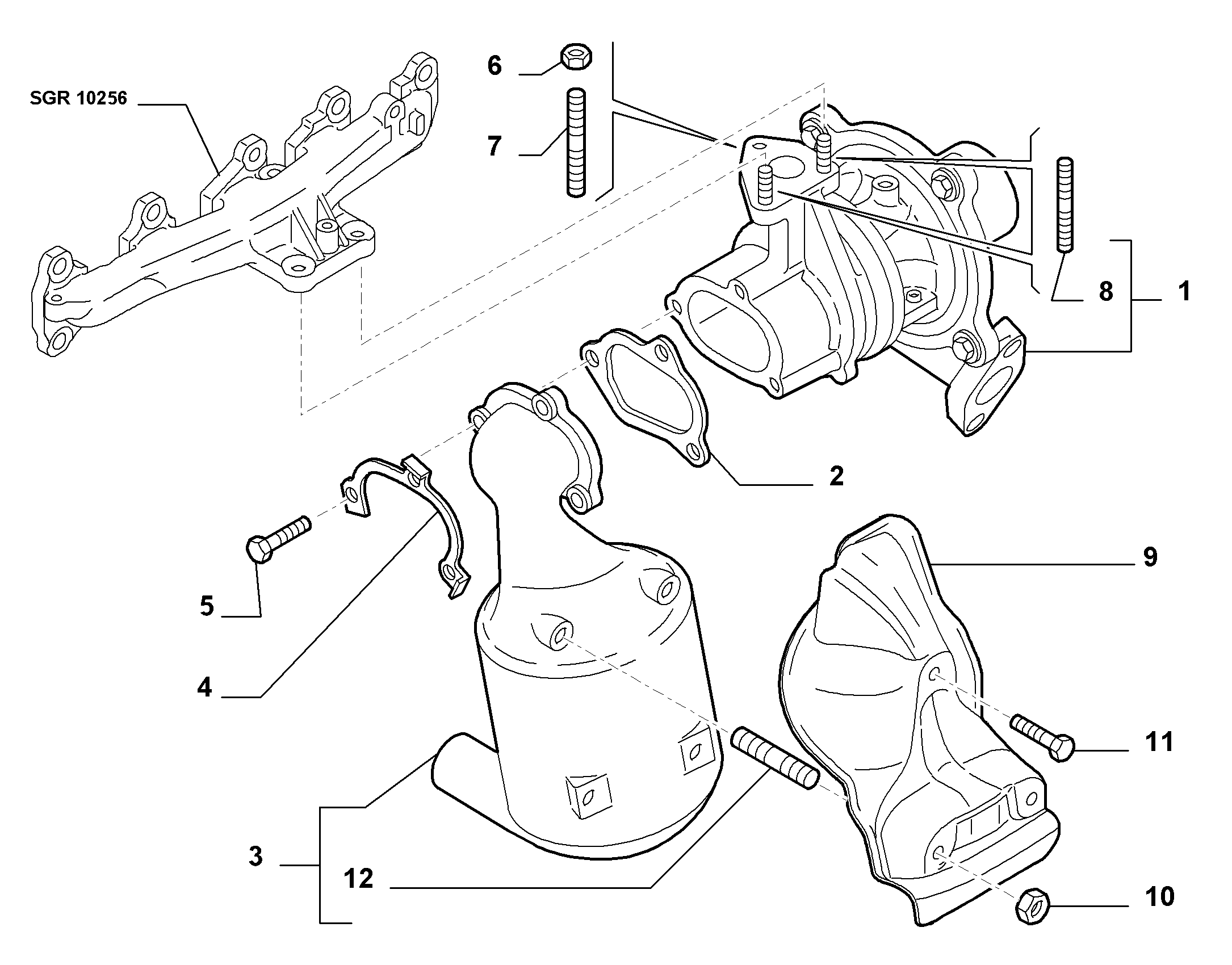 Lancia 73501343* - Lader, Aufladung alexcarstop-ersatzteile.com