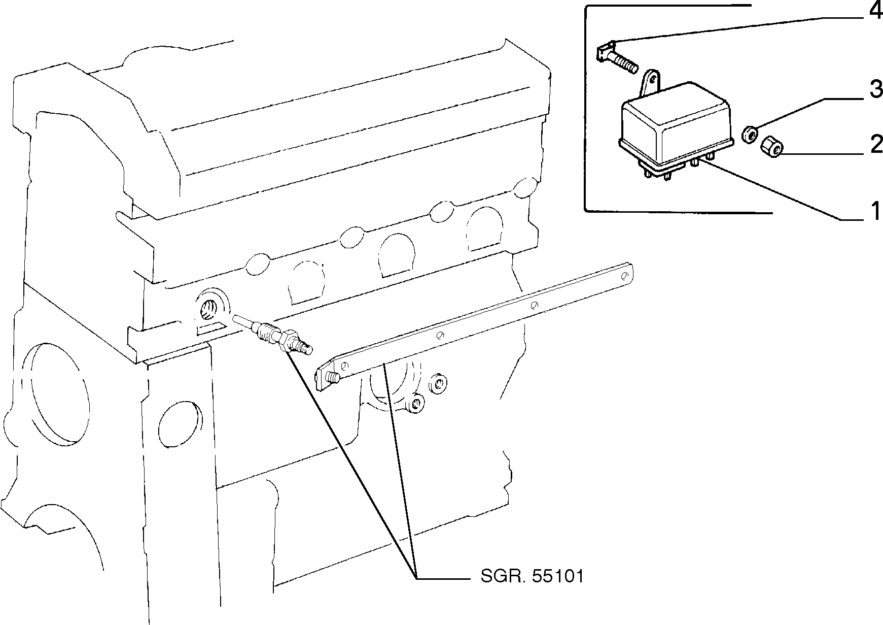 FIAT 5990986 - Steuergerät, Glühzeit alexcarstop-ersatzteile.com