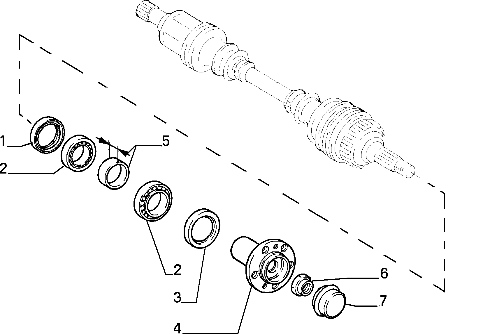 Lancia 1300347080 - Mutter, Achsstummel alexcarstop-ersatzteile.com