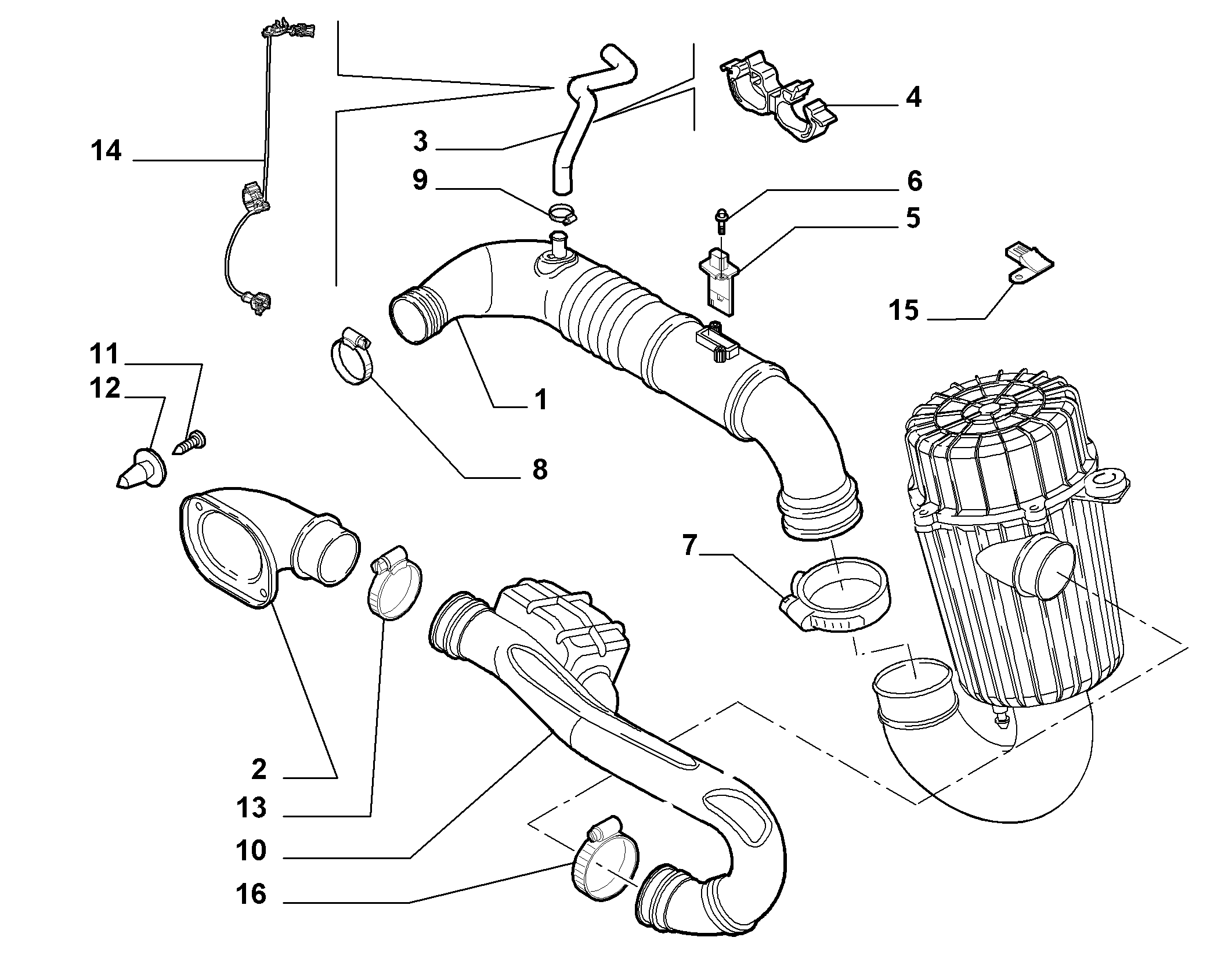 CITROËN/PEUGEOT 9658127480 - Luftmassenmesser alexcarstop-ersatzteile.com