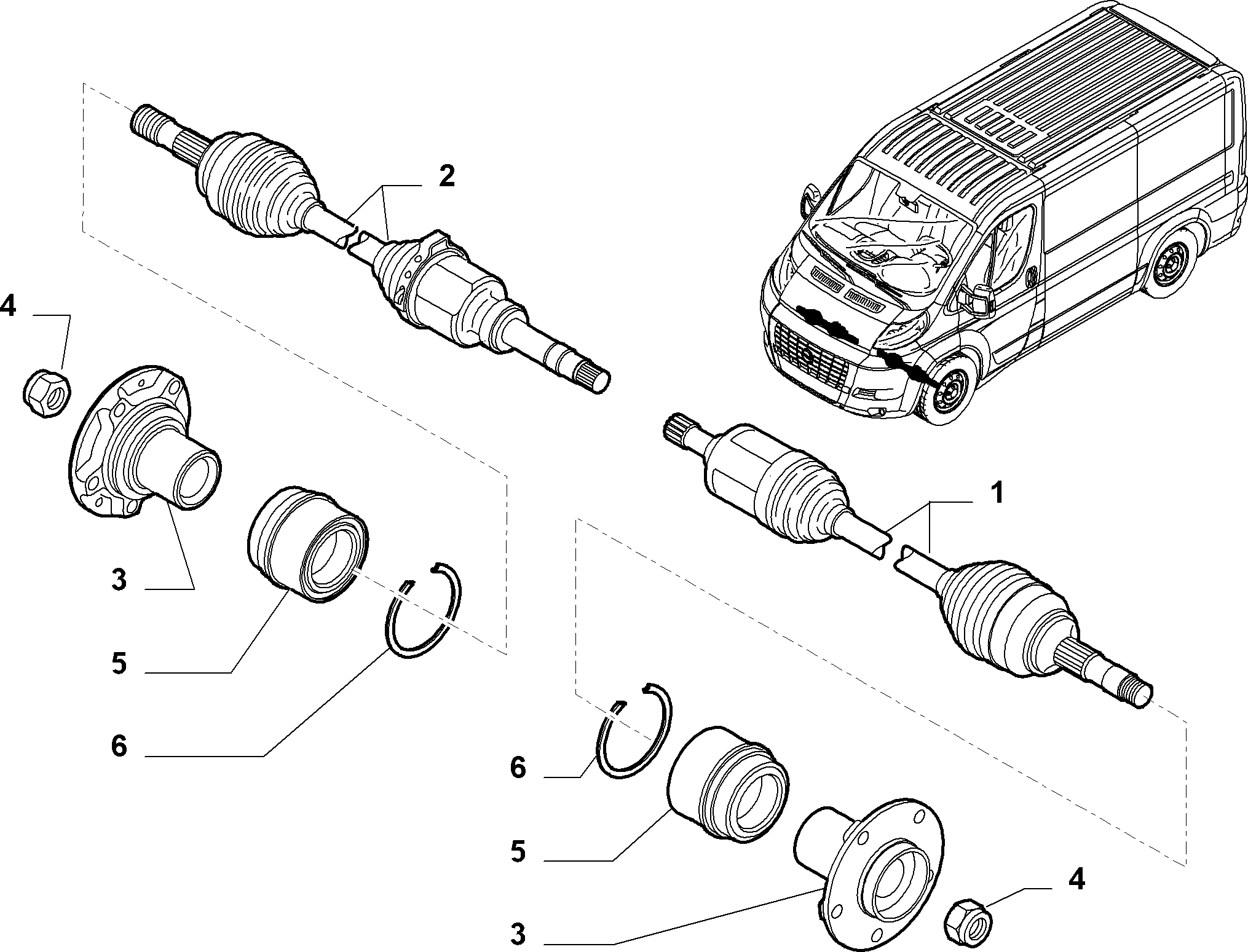 Chevrolet 51745702 - Radlagersatz alexcarstop-ersatzteile.com