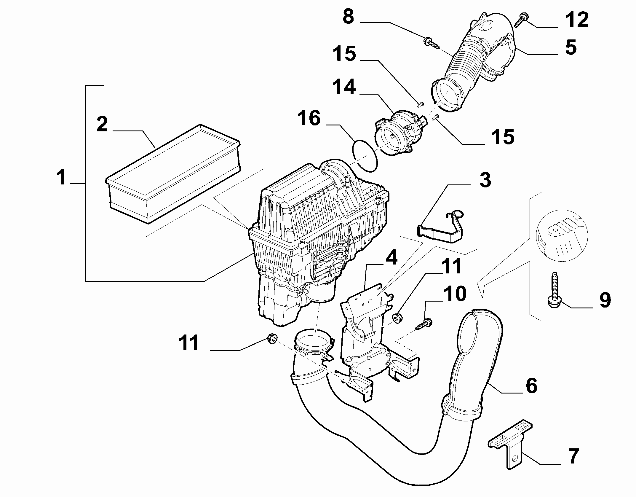 Alfa Romeo 1400474780 - Luftfilter alexcarstop-ersatzteile.com