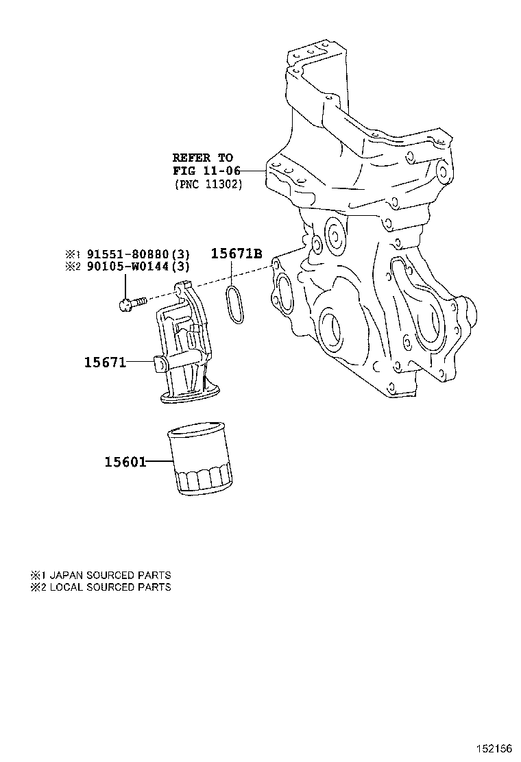 TOYOTA (FAW) 90915-10003 - Ölfilter alexcarstop-ersatzteile.com