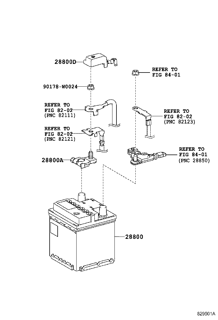 TOYOTA 288000Q021 - Starterbatterie alexcarstop-ersatzteile.com