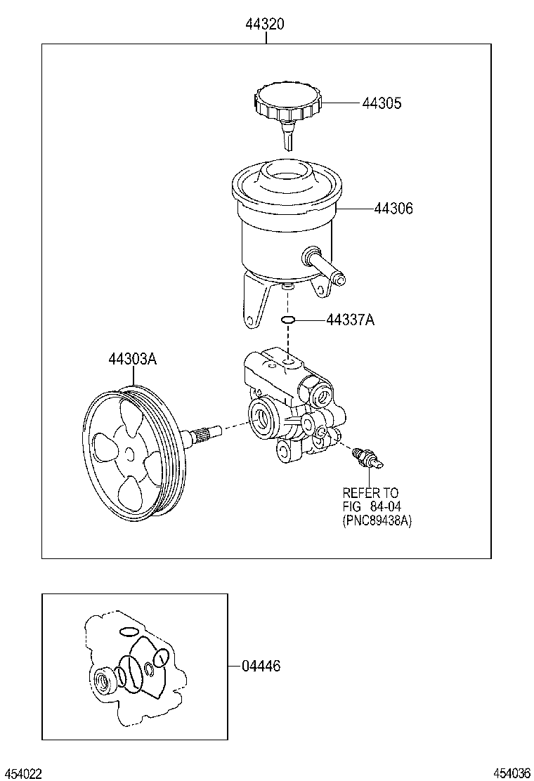 TOYOTA 4431035710 - Hydraulikpumpe, Lenkung alexcarstop-ersatzteile.com