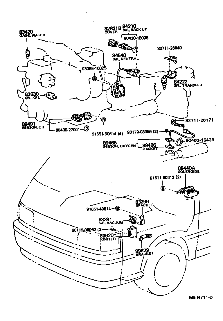 TOYOTA 83530-14040 - Sensor, Öldruck alexcarstop-ersatzteile.com