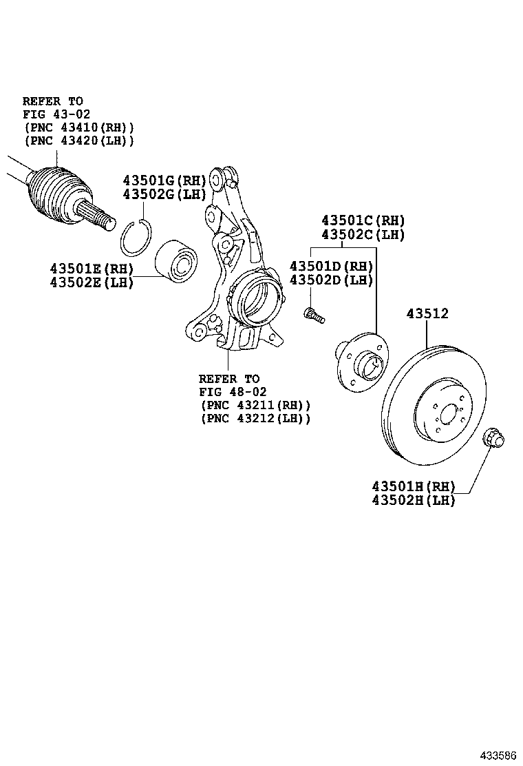 TOYOTA 90369-38023 - Radlagersatz alexcarstop-ersatzteile.com