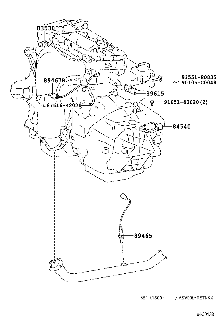 TOYOTA 89465-33560 - Lambdasonde alexcarstop-ersatzteile.com