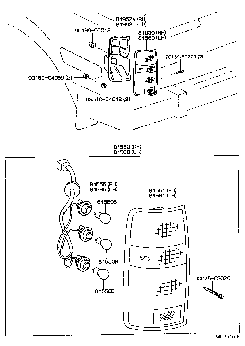 TOYOTA 9913211270 - Glühlampe, Nebel / Schlusslicht alexcarstop-ersatzteile.com