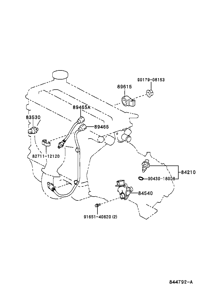 TOYOTA 89465-0D030 - Lambdasonde alexcarstop-ersatzteile.com