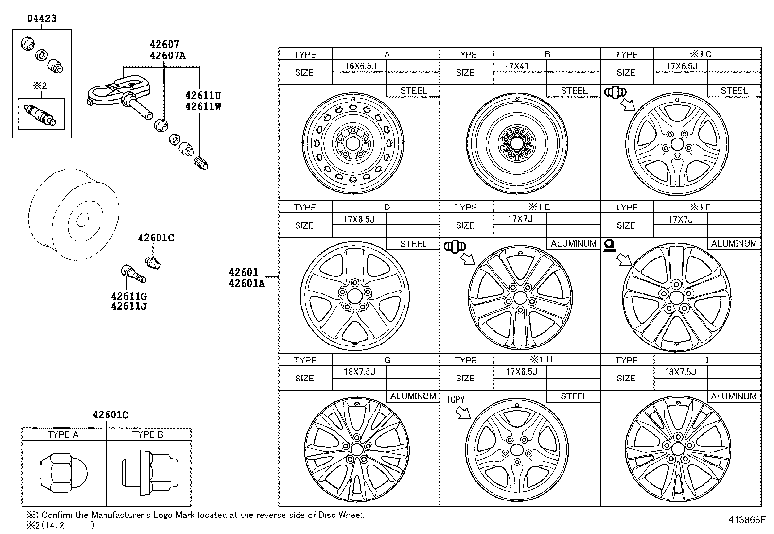 LEXUS 4260742020 - Radsensor, Reifendruck-Kontrollsystem alexcarstop-ersatzteile.com