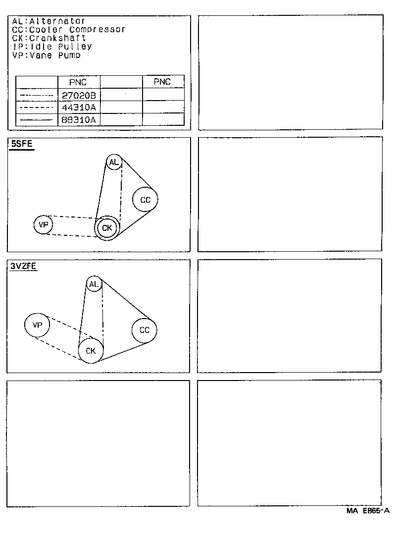 TOYOTA 99366 50940 - Keilrippenriemen alexcarstop-ersatzteile.com