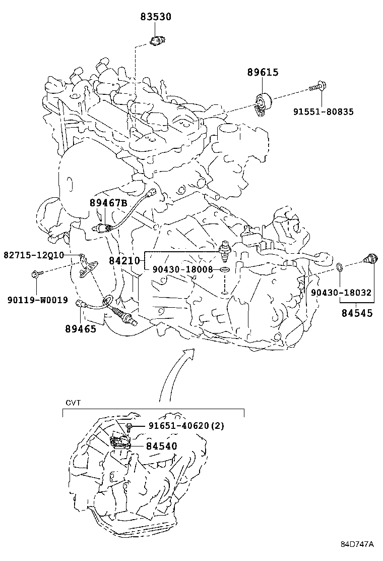 LEXUS 89465-12A50 - Lambdasonde alexcarstop-ersatzteile.com