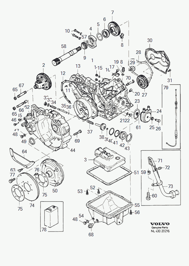 Volvo 1339524 - Wellendichtring, Nockenwelle alexcarstop-ersatzteile.com