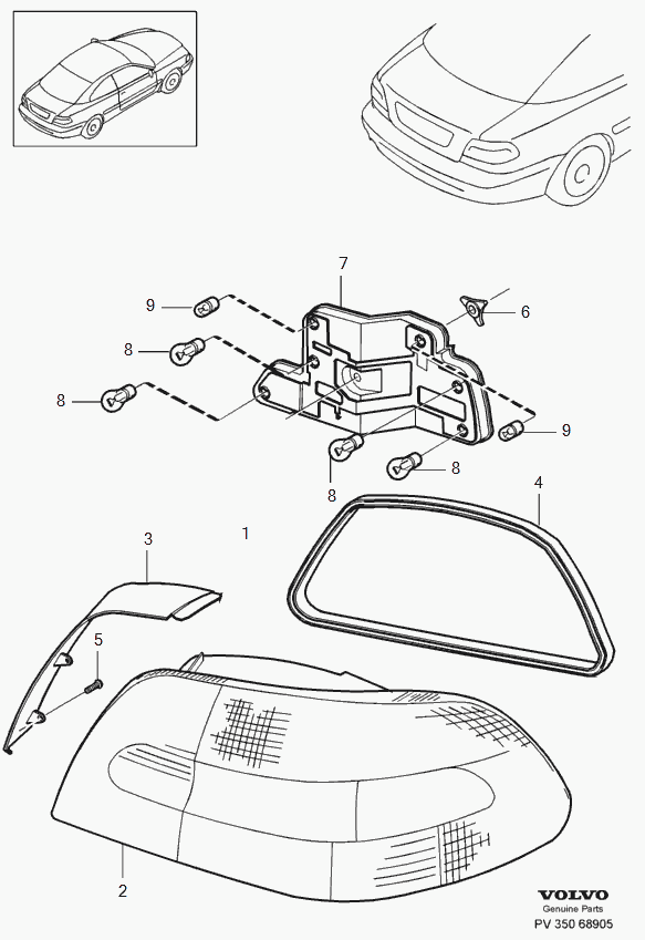 Volvo 965 826 - Glühlampe, Instrumentenbeleuchtung alexcarstop-ersatzteile.com