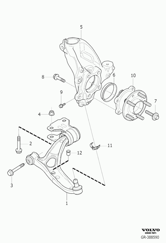 FORD 31277620 - Lenker, Radaufhängung alexcarstop-ersatzteile.com