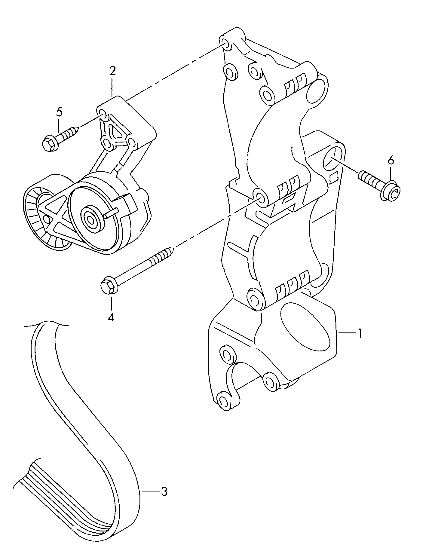 AUDI 038 903 315 AE - Riemenspanner, Keilrippenriemen alexcarstop-ersatzteile.com