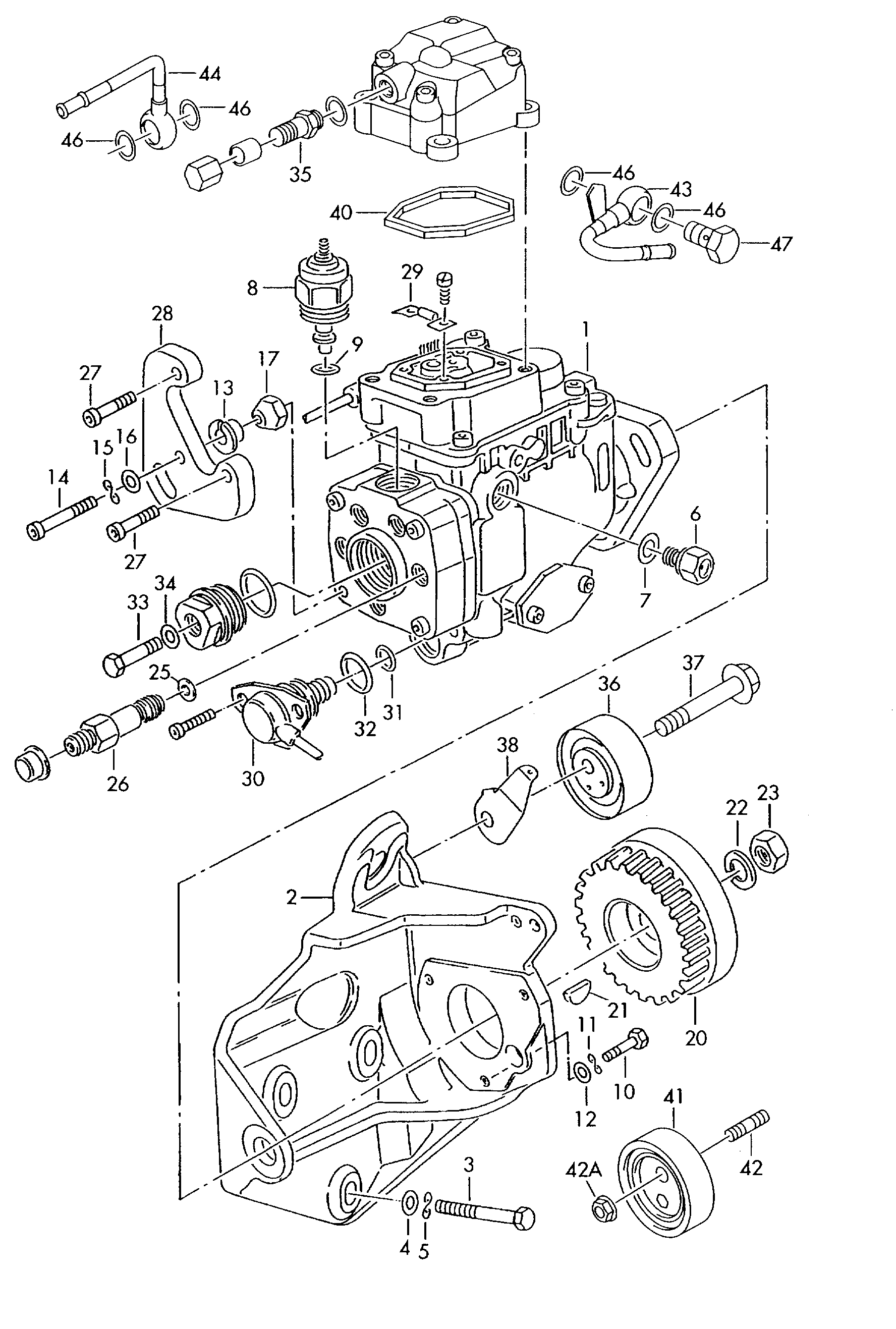 Skoda 074130195B - Spannrolle, Zahnriemen alexcarstop-ersatzteile.com