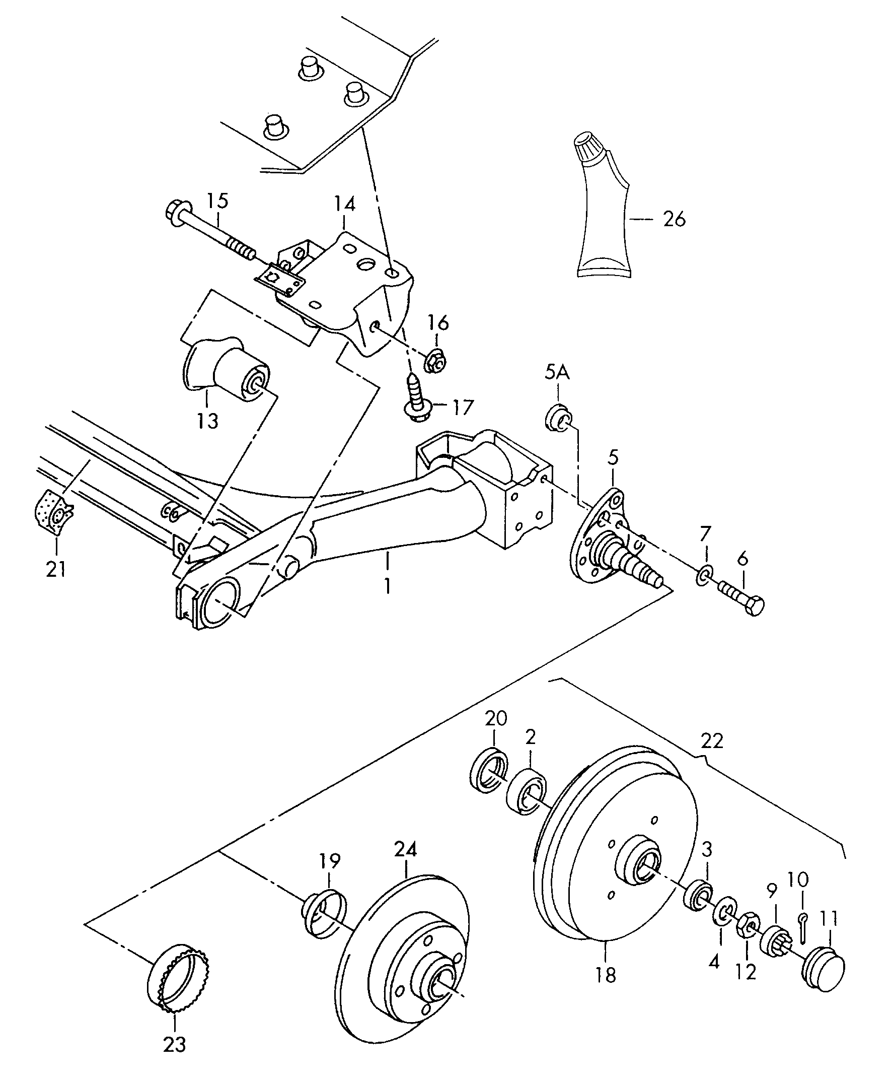 AUDI 311 405 645 B - Radlager alexcarstop-ersatzteile.com