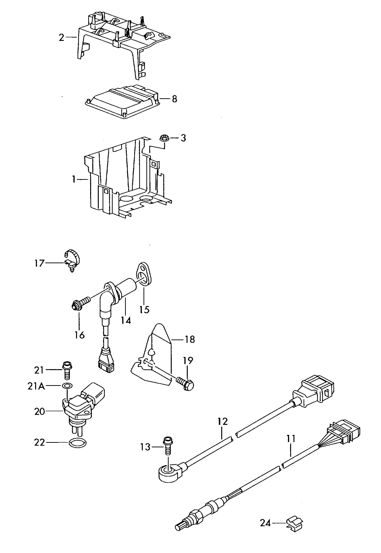 VW 03C 906 433 A - Impulsgeber, Kurbelwelle alexcarstop-ersatzteile.com