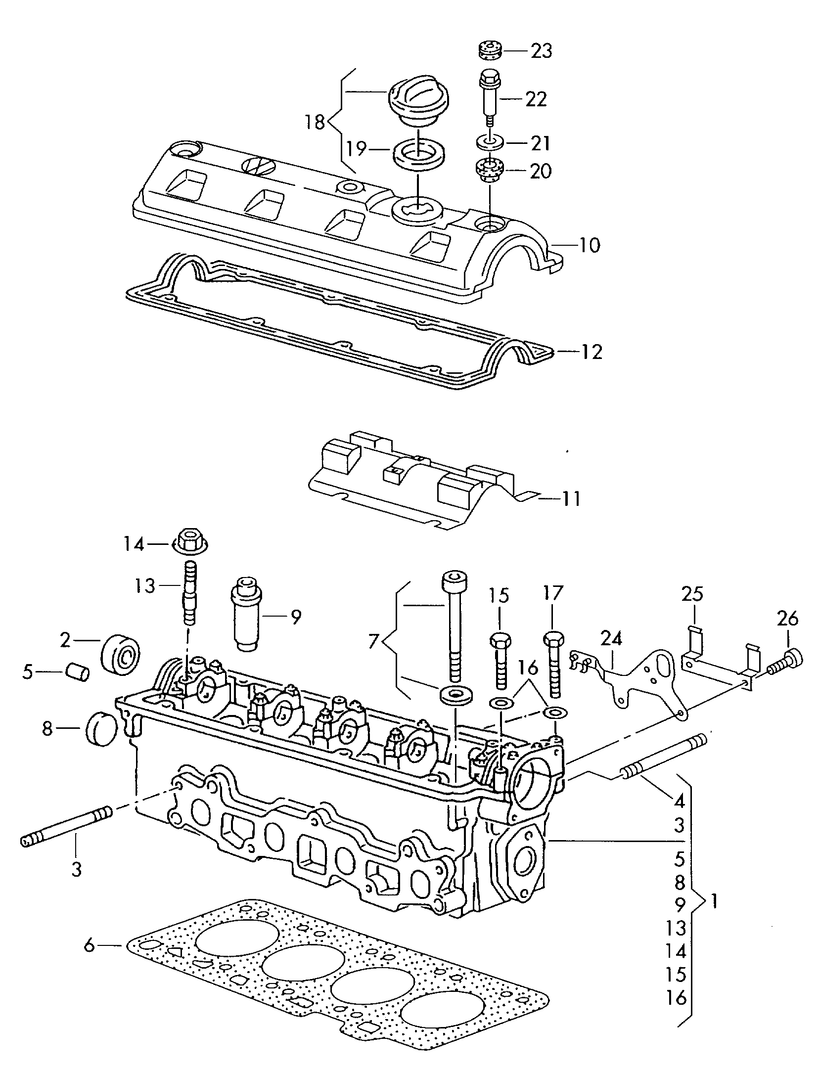 VW 030 103 085 A - Wellendichtring, Nockenwelle alexcarstop-ersatzteile.com