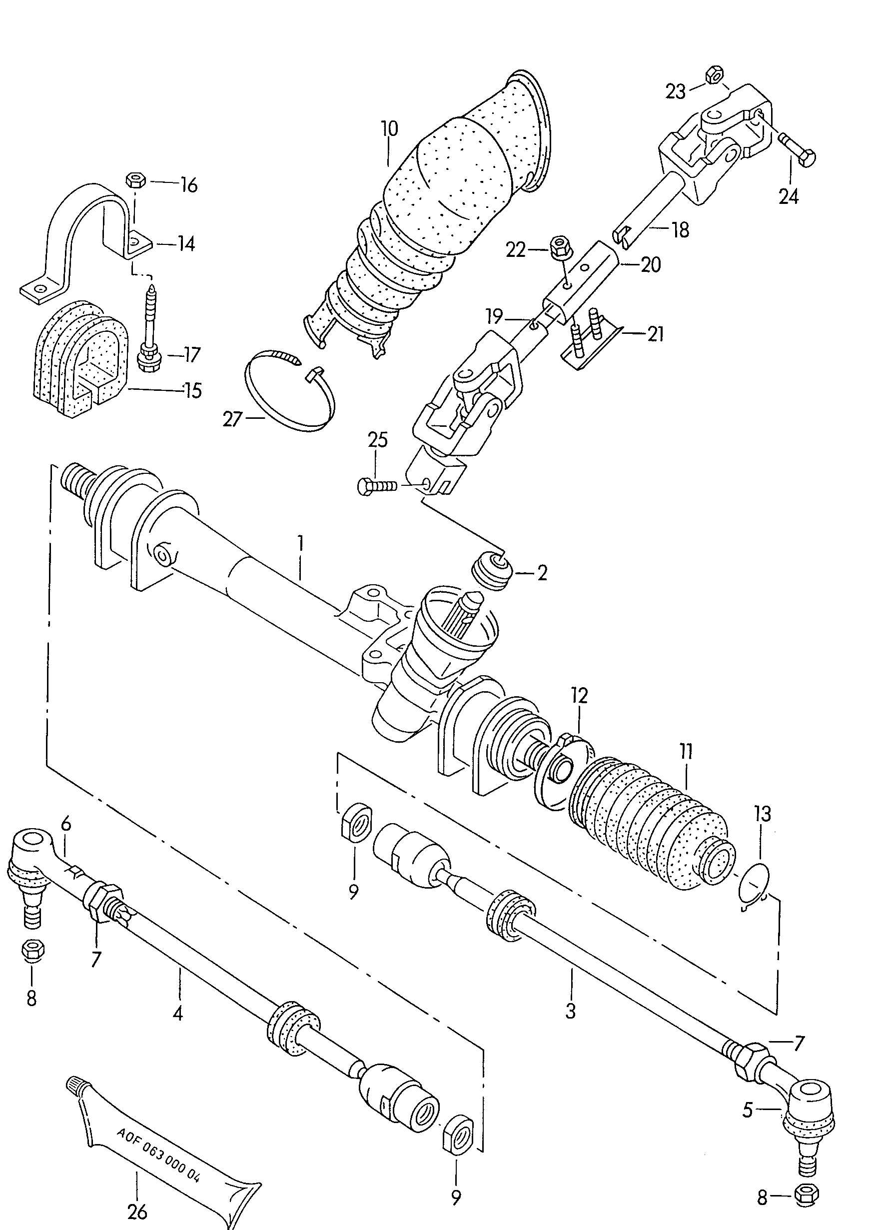 Skoda 191 419 812 - Spurstangenkopf alexcarstop-ersatzteile.com