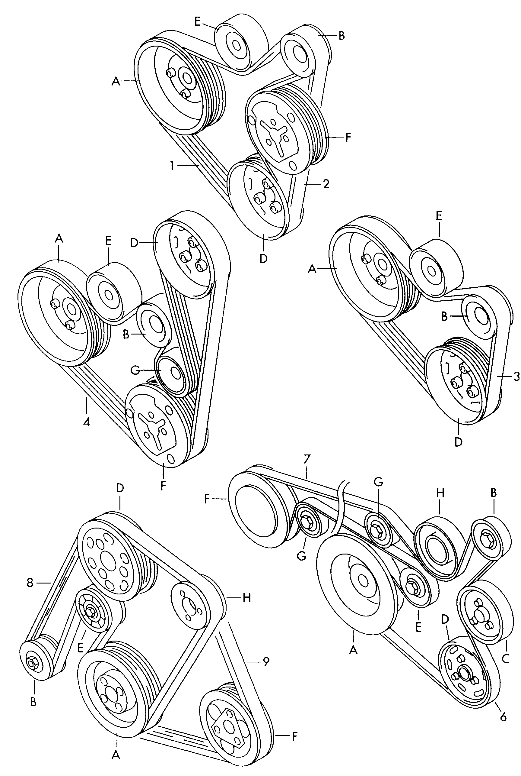 VAG 03G903137B - Keilrippenriemen alexcarstop-ersatzteile.com