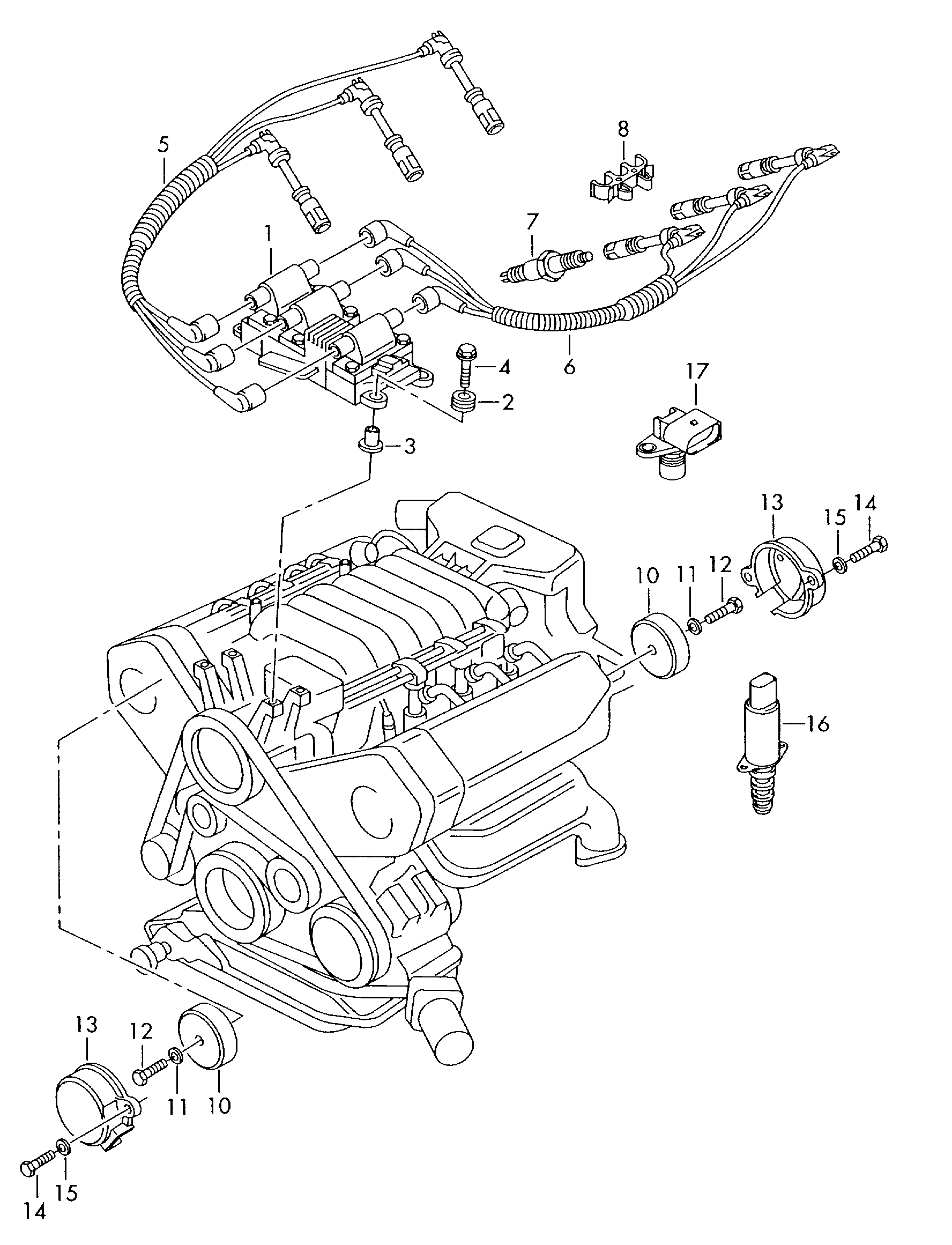 VW 101000035HJ - Zündkerze alexcarstop-ersatzteile.com