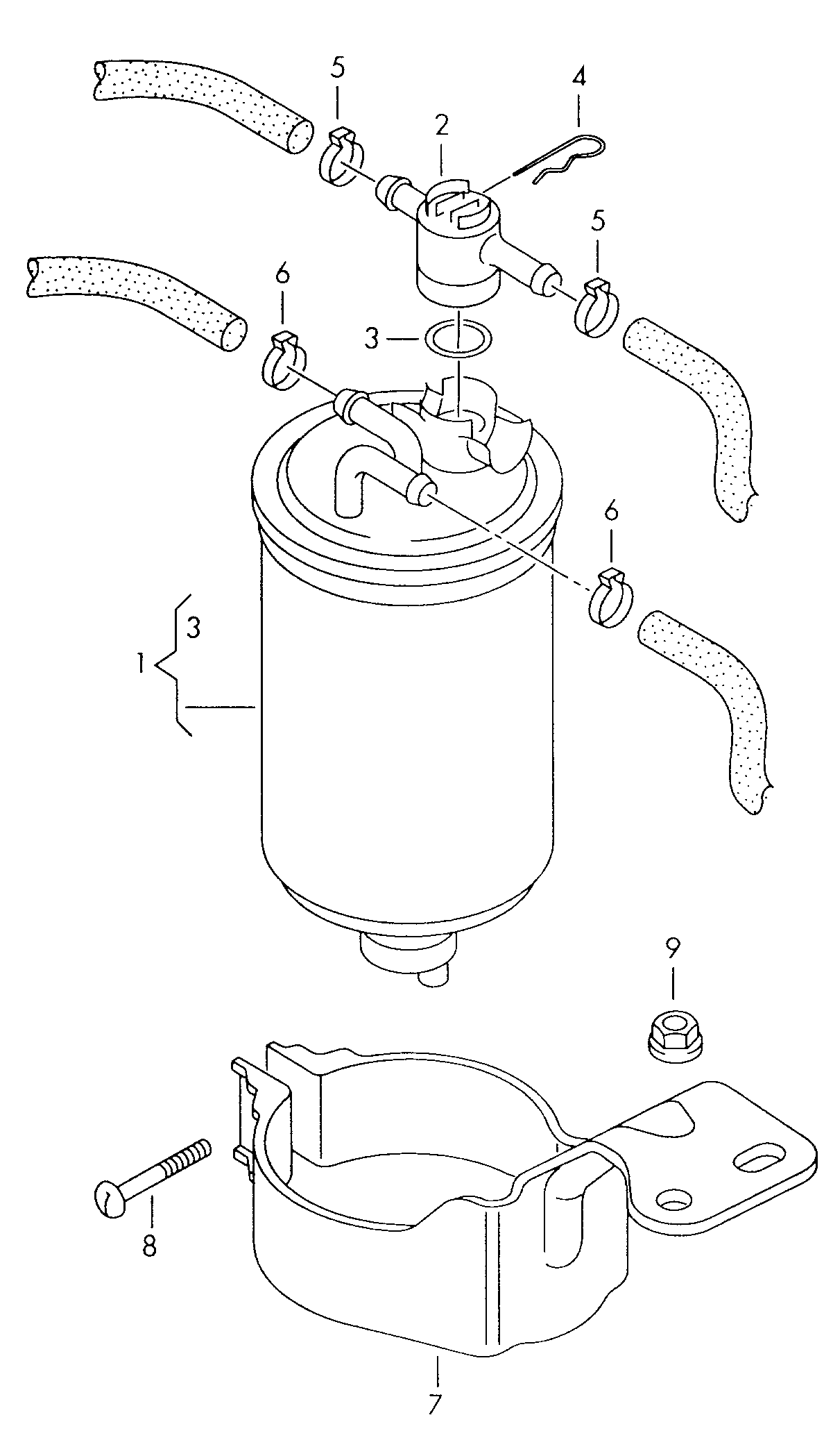 Skoda 6N0 127 401 C - Kraftstofffilter alexcarstop-ersatzteile.com