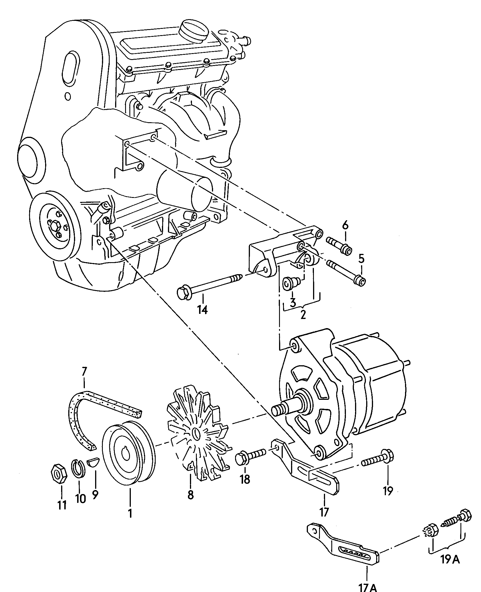 AUDI 052 903 137 F - Keilriemen alexcarstop-ersatzteile.com