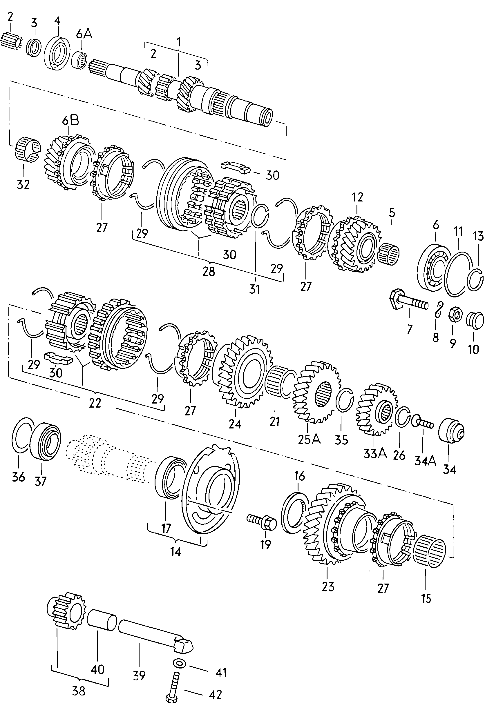 VW 311 405 625 N - Radlagersatz alexcarstop-ersatzteile.com